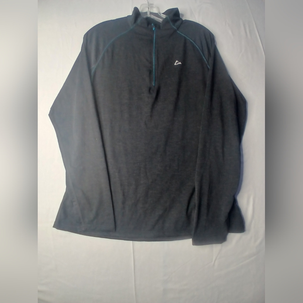 PARADOX‎ Mens XL 1/4 Zip Merino wool Blend baselayer Pullover Warm Ski Snow